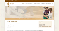 Desktop Screenshot of dr-stieler.de